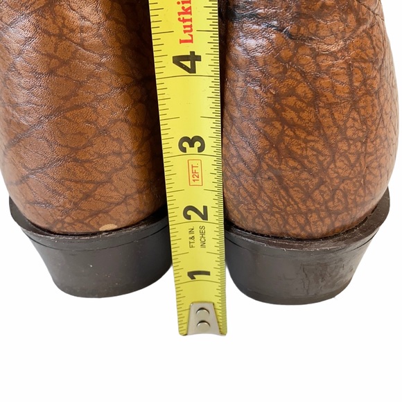 Vintage Texas Brand Boots Genuine Leather 11 1/2 - Picture 12 of 16